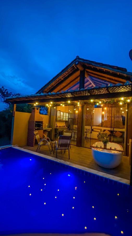 Chale Arara Super Luxo Villa Cunha Ngoại thất bức ảnh